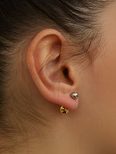wearing Clara Double Sided Studs Earrings
